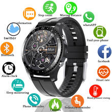 LIGE Full Circle Touch Screen Smart Watch Men Bluetooth Call Smart Watches Mobile Phone Sports Heart Rate Waterproof Smartwatch 2024 - buy cheap