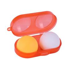 Table Tennis Ball Container Box Hard Plastic Case Ping Pong Ball Storage Box Small Parts Storage  For 2 Ping Pong Balls 2024 - buy cheap