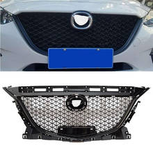 FOR OLD Mazda 3 Car Grille Front Bumper Grille Upper Grill Cover Protector ABS Plastic Mazda3 Axela Accessories 2014 2015 2016 2024 - buy cheap
