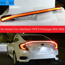 For Honda Civic Hatchback TYPE R Prototype 2016 2017 2018 2019 2020 LED Reflector Lamp Rear Fog Lamp Bumper Light Brake Light 2024 - buy cheap