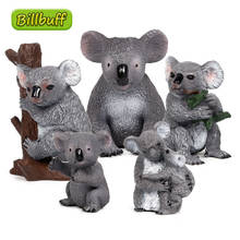 Hot Simulation Wild Animal Koala Cub Series Model Action Figure Collection Miniature Cognition Educational Toy for Children Gift 2024 - buy cheap