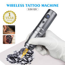 Wireless Tattoo Machine Pen Tattoo  Eyebrow Tattoo Machine for Body Art Wireless Battery Pen PMU Tattoo Gun Semi-Permanent 2024 - buy cheap