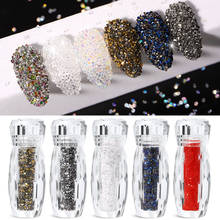 1 caja de Mini diamantes de cristal brillantes Pixie 3D para decoración de uñas, adornos de diamantes de imitación de cristal brillante, accesorios de diseño para manicura 2024 - compra barato