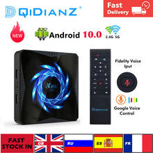Conversor smart tv box allwinner h616, quad-core, wi-fi, media player, android 2020, pk h96max, x96air, hk1 max, novo, 10.0 2024 - compre barato