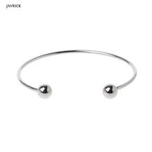 Fashion Casual Jewelry Bracelet Ball Closure Adjustable Wire Blank Bracelet Expandable Bangle DIY Jewelry Making Accssories 2024 - buy cheap