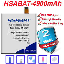 HSABAT 100% New Top Brand 4900mAh E5.0 battery For BQ Aquaris E5 E5 FHD E 5 HD free shipping 2024 - buy cheap