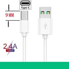 Cable de carga rápida tipo C QC 3,0 de 9mm, Cable de sincronización de datos para teléfonos Oukitel K12, K9, C17 Pro, WP2, WP1, WP5000, K10000 Max 2024 - compra barato