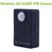 Leshp a9 mini sensor de alarme pir infravermelho gsm alarme sem fio alta sensibilidade monitor de detecção de movimento anti-roubo plugue da ue 2024 - compre barato