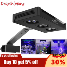LED Spectra Nano Aquarium Light 30W Saltwater Lighting with Touch Control for Coral Reef Fish Tank US EU Plug Lighting Planted 2024 - buy cheap