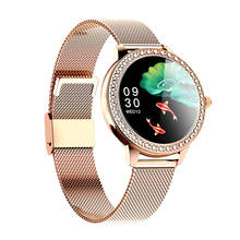 Женские Смарт-часы FEOOE, спортивные часы с пульсометром и мониторингом сна, смарт-браслет для фитнеса с IOS и Android 2024 - купить недорого