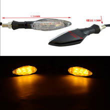Luz de señal de giro para motocicleta, indicador Universal LED de 12V para Yamaha KTM, lámpara superbrillante, 2 uds. 2024 - compra barato
