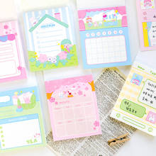 50 Sheets Ricky‘s Sweet Diary Series Memo Pad Cute Stationery Girl Sticky Notes Portable Notepad School Office Supply Papeleria 2024 - buy cheap