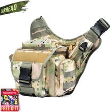 Army Tactical Messenger Camera Bag Men Outdoor Cycling Climbing Saddle Bag Male Tactical Camouflage Durable Single Shoulder Bag 2024 - buy cheap