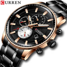 CURREN New Mens Watches Top Brand Luxury Wristwatch Sport Watch Waterproof men Chronograph Quartz creative watch reloj 2024 - buy cheap
