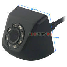 Koorinwoo Black Night Vision Infrared Lights Car Front camera Parking Assistance Car Rear View Camera Reversing Back up IP68 2024 - buy cheap