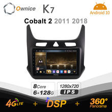 Ownice K7 Android 10.0 Car Radio Stereo for Chevrolet Cobalt 2 2011 2018 4G LTE 360 2din Auto Audio System 6G+128G SPDIF 2024 - buy cheap