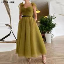 A-Line Green Long Prom Dresses 2021 New Women Formal Party Night Pink Robe De Soiree Graduation Dress Sleeveless Evening Gowns 2024 - buy cheap