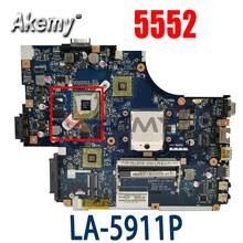 AkemyLaptop motherboard For ACER Aspire 5552 Mainboard MBR430200 NEW75 LA-5911P 216-0772000 2024 - buy cheap