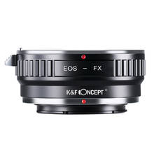 K & F CONCEPT-anillo adaptador para lente de cámara de EOS-FX, para Canon EOS EF/EFS, montaje para Fujifilm X, Fuji X-Pro1 XPro1 X 2024 - compra barato