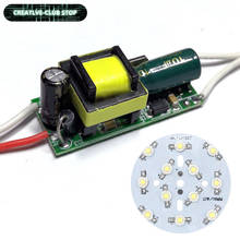 Diodo de led 10w cob smd lâmpada de luz a bordo com driver de led embutido para lâmpada de luz refletora lâmpadas para reparo diy 2024 - compre barato