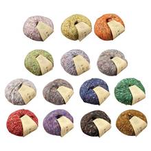 3 Rolls 50g Hand-woven Alpaca Colorful Soft Crochet Baby Warm DIY Knitting Wool Yarn for Scarf Coat Bag 2024 - buy cheap