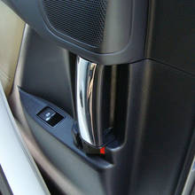 Chrome ABS Car Rear Door Interior Handle Decoration Cover Trim Stickers For Toyota Alphard Vellfire Voxy Sienta PREVIA 2pcs 2024 - buy cheap