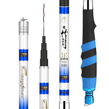 Carbon 3.6m-10.0m Fishing Rod Ultra Light Super Hard Stream Olta 28 Tonalty Short Section Hand Pole Vara De Pesca Fishing Gear 2024 - buy cheap