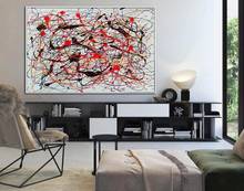Abstract Painting Oversize Painting Colorful Painting Abstract Acrylic Paintings On Canvas Wall Painting For Living Room 2024 - compre barato