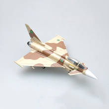 Modelo de caza tifón EF2000 a escala 1/72, juguete de la Fuerza Aérea saudita, producto de simulación estática, modelos de aviones, juguetes, regalos, 37142 2024 - compra barato