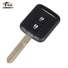 Dandkey 2 Buttons Remote Car Key Shell For Qashqai Nissan Micra Navara Almera Note 2002-2016 Key Case Fob Keyless Entry 2024 - buy cheap