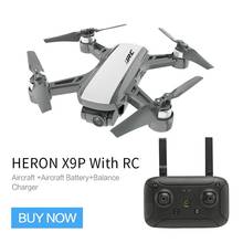 Jjrc-drone x9p heron, quadricóptero com wifi, fpv, 2k, 4k, câmera hd, gps, com sustentação de altitude, helicóptero de controle remoto 2024 - compre barato