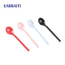 480PCS Disposable Spoons For Dessert Icecream Cake Fast Food Restaurant Small Plastic Spoon Wedding Party Birthday Colorful 2024 - buy cheap