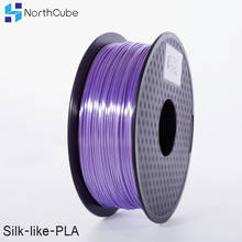 Northcube-filamento de impressora 3d de seda pla com 1.75mm e 1kg, filamento de cor de lavanda, para impressão 3d 2024 - compre barato