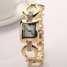Women's Watches Top Brand Luxury Gold Bracelet Watch Women Watches Rhinestone Ladies Watch Clock Reloj Mujer Montre Femmen Girls 2024 - buy cheap