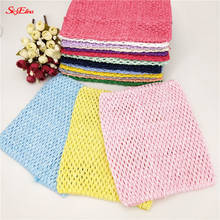 6/9 inch Chest Children Elastic Crochet Chest Wrap Girl Fabric Knit bustier Tutu Tube Tops DIY kids Skirt Dress Accessories 5z 2024 - buy cheap