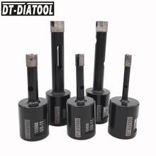 DT-DIATOOL 1pc Solid or Crown Segments Hole Saw Welded Diamond Drilling Core Bits Wet 5/8-11 thread Drill Bits for Hard Granite 2024 - buy cheap
