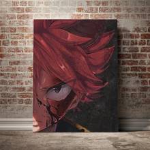 Hd impressões demônio final natsu dragneel pintura da lona parede arte sala de estar anime fotos decoração para casa modular quadro cartaz 2024 - compre barato