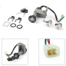 Juego de llaves de bloqueo de interruptor de encendido de motocicleta, 4 cables para Gy6, 50cc, 125cc, 150cc, 250cc, Roketa, Jonway, Scooter 2024 - compra barato