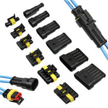 1Set 1/2/3/4/5/6 Pin Connector Car Waterproof Electrical Connector Plug Electrical Wire Cable Car Auto Truck Wire Hardware Parts 2024 - buy cheap