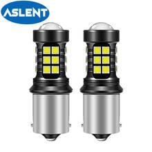 2x W16W T15 1156 P21W BA15S 7440 W21W WY21W LED Bulbs 3030 27SMD White Backup Light 921 912 Car Reverse Lamp Xenon White 12V T10 2024 - buy cheap