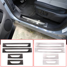 4pcs Stainless Steel Car Door Sill Scuff Strip Protector Cover Trim For Land Rover Range Rover Evoque L551 2020 Auto Accessories 2024 - buy cheap