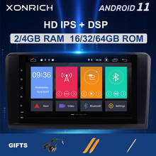 Radio Multimedia con GPS para coche, Radio con Android 11, 2 din, 4GB, para Mercedes Benz ML, GL, W164, ML350, ML500, GL320, X164, ML280, GL350, GL450 2024 - compra barato