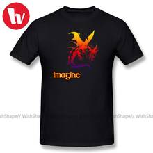 Imagine Dragons T Shirt Man T-Shirt 6XL Basic T-Shirts Big Plus Size 5XL Men Short Sleeve 100% Cotton Casual Music Tee Shirt 2024 - buy cheap