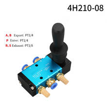 The New 4H210-08 1/4" 2 Position 5 Port Air Manual Valve Pneumatic Control Valve 5/2 Way Hand Lever Operated Control Valve 2024 - buy cheap