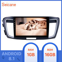 Seicane-Radio estéreo con GPS para coche, dispositivo con Android 8,1, 10,1 pulgadas, 2DIN, Unidad de versión baja, compatible con Carplay, TPMS, para Honda Accord 9, 2013 2024 - compra barato