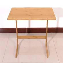 Computer Coffee Table Portable Laptop Desk Laptop Bed Table Standing Desk L-shaped Bamboo Sofa Side Table 2024 - buy cheap