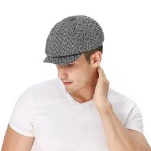 Новая уличная Весенняя Осенняя шапка для мужчин гольф для вождения плоская шапка береты Мужская Спортивная шляпа для гольфа 2024 - купить недорого