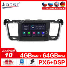 Android 10  4G+64GB  GPS Navigation Car Player For PEUGEOT 508 2011 2012 2013 2014 Multimedia Player Head Unit Tape Recorder IPS 2024 - buy cheap