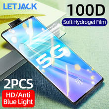 100D Full Curved Hydrogel Film for VIVO Z6 Z5X Y17 Y31 IQOO3 Pro Nex3 V15 X27 X30 X50 X60 X70 Pro Z5i Screen Protector Not Glass 2024 - buy cheap