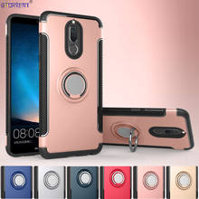 Capa para celular com suporte de metal, para huawei nova 2i mate 10 lite 2024 - compre barato